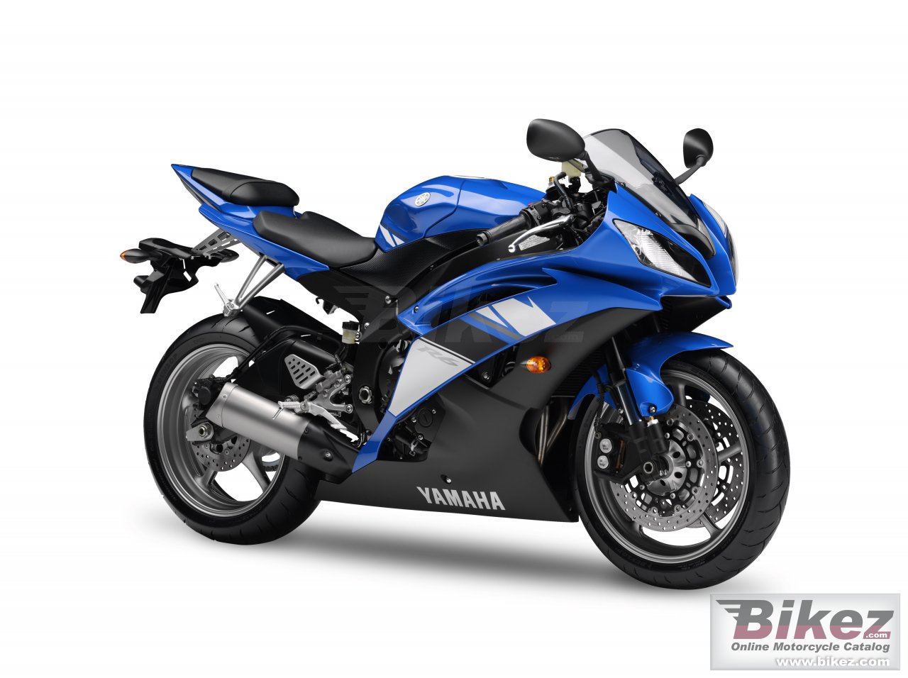 Big Yamaha yzf-r6 picture and wallpaper from Bikez.com
